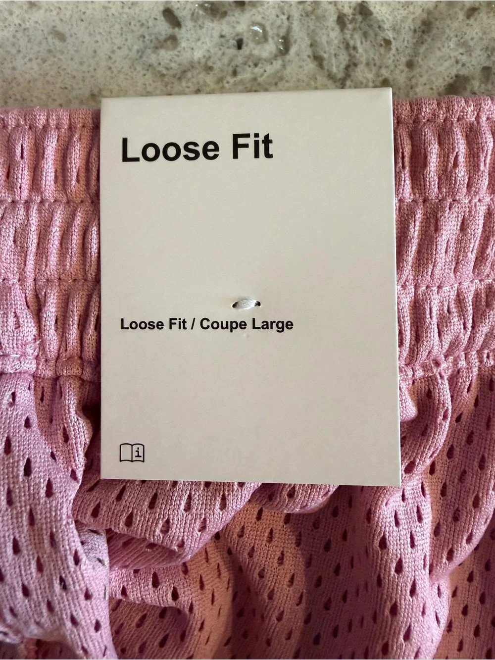 NWT Nike Pink Mesh Athletic Shorts Dri fit Size Large